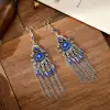 Fashionable, versatile, stylish, simple and elegant Chinese ancient-style earrings 66 Ya Xin for ladies Specification image